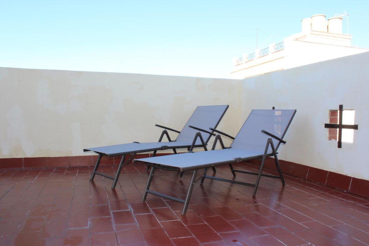מאלגה Brand New Studio With Terrace And Bbq Close To City Center מראה חיצוני תמונה